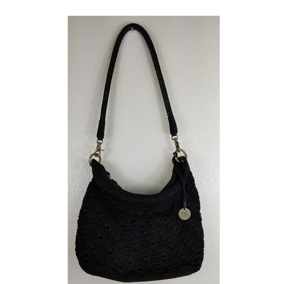 The Sak Accessories - The Sak Black Hobo Bag Leather Handle